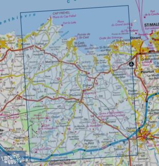 I.G.N - Carte au 1-25.000ème - Top 25 - 1016ET - Saint-Cast-Le-Guildo - Cap Fréhel
