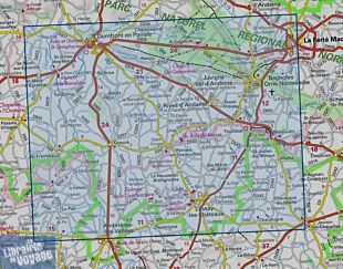 I.G.N - Carte au 1-25.000ème - Série bleue - 1516 SB - Domfront - Lassay-les-Châteaux - Bagnoles-de-l'Orne