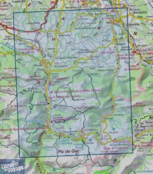 I.G.N - Carte au 1-25.000ème - TOP 25 - 1546 ET - Laruns - Gourette - Col d'Aubisque - Vallée d'Ossau