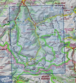 I.G.N Carte au 1-25.000ème - TOP 25 - 1748 OT - Gavarnie - Luz Saint Sauveur - PN des Pyrénées