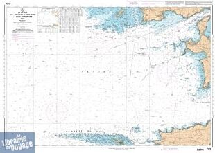 SHOM - Carte marine pliée - 7172L - De la Pointe de Saint-Mathieu à la chausée de Sein - Iroise