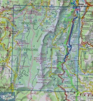 I.G.N - Carte au 1-25.000ème - TOP 25 - 3236OT - Villard-de-Lans - Mont Aiguille - PNR Vercors