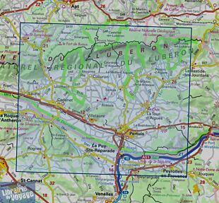 I.G.N Carte au 1-25.000ème - TOP 25 - 3243 OT - Pertuis - Lourmarin - PNR du Luberon