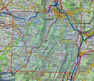 I.G.N - Carte au 1-25.000ème - TOP 25R - 3333 OTR - Massif de la Chartreuse Nord - Résistante