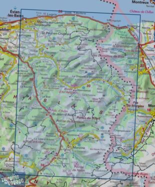 I.G.N - Carte au 1-25.000ème - TOP 25 - 3528 ET - Morzine - Chablais - Les Portes du Soleil
