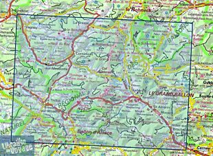 I.G.N - Carte au 1-25.000ème - TOP 25 - 3619OT - Bussang- Ballon D'Alsace - Grand Ballon