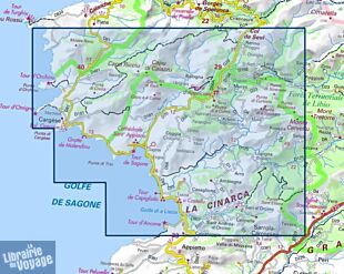 I.G.N - Carte au 1-25.000ème - TOP 25 - 4151OT - Vico - Cargèse - Golfe de Sagone - PNR de Corse