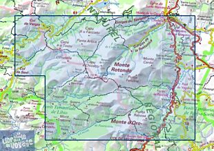 I.G.N - Carte au 1-25.000ème - TOP 25 - 4251OT - Monte D'oro Monte Rotondo - PNR de Corse