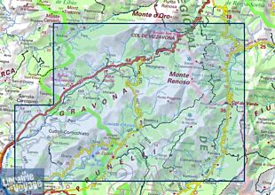 I.G.N - Carte au 1-25.000ème - TOP 25 - 4252OT - Monte Renoso - Bastelica - PNR de Corse