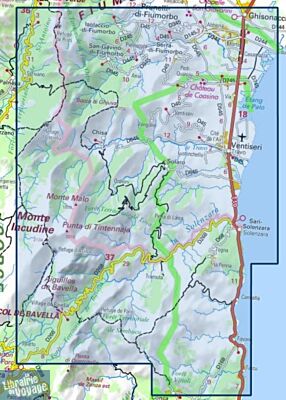 I.G.N Carte au 1-25.000ème - TOP 25 - 4253ET - Aiguilles de Bavella - Solenzara - PNR de Corse