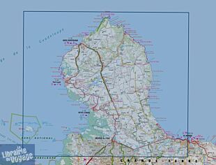 I.G.N - Carte au 1-25.000ème - TOP 25 - 4601 GT - Nord Grande Terre - Pointe de la Grande Vigie
