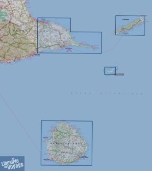 I.G.N - Carte au 1-25.000ème - TOP 25 - 4604 GT - Saint-François - Marie-Galante - La Désirade