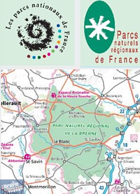I.G.N - Carte n°925 - France routière et touristique