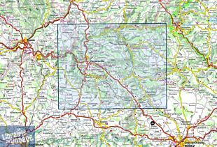 I.G.N. Carte au 1-25.000ème - Série bleue - 2338SB - Decazeville- Marcillac-Vallon-Conques