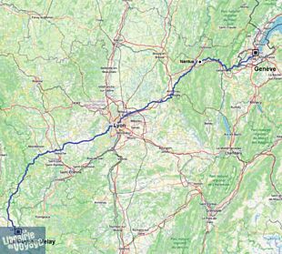 A.R.A des Amis de Saint-Jacques - Guide de randonnée - De Genève au Puy-en-Velay - Le guide rouge (par Nantua, Lyon et Usson-en-Forez)