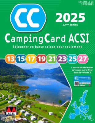 ACSI - Guide CampingCard ACSI 2025 - Europe - En français