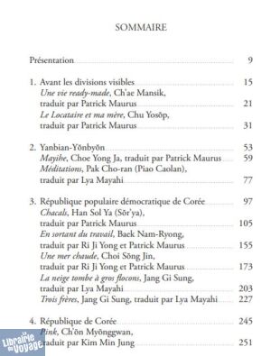 Editions Actes sud - Nouvelles - Il était une fois... Trois Corées (anthologie littéraire composée par Patrick Maurus)