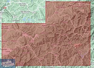 Adventure Maps - Carte de randonnées (Portugal) - Serras da Lousa e Açor (Carte des Montagnes Lousã et Açor - Villages du Schiste)