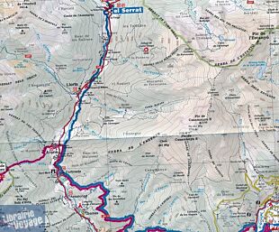 Alpina - Carte de randonnée - Chemin de rencontre - Alt Urgell - Andorre - Ariège