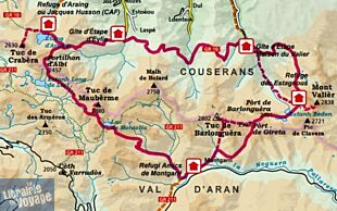Alpina - Carte de randonnées - Pass'aran 