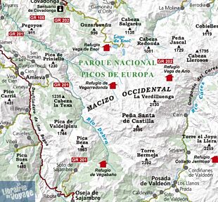 Alpina - Carte de randonnées - Picos de Europa