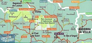 Alpina - Carte de randonnées - Vall de Boí - Aiguëstortes 