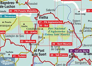 Alpina - Carte de randonnées - Vall de Boí - Aiguëstortes 