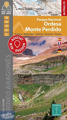 Alpina - Carte de randonnées (lot de 2 cartes) - Parque nacional de Ordesa y Monte Perdido (Ordesa et Mont-Perdu)