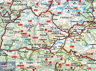 Editions Alpina - Carte de randonnées - Cerdanya (Alta Cerdanya, Capcir, Andorra)