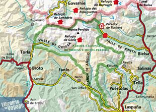 Alpina - Carte de randonnées - Parque nacional Ordesa y Monte Perdido (Ordesa et le Mont-Perdu)