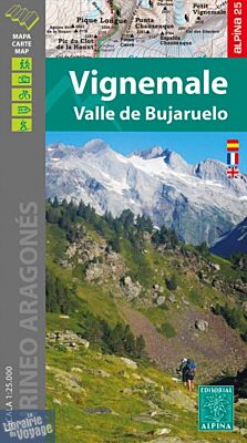 Editions Alpina - Carte de randonnées - Vignemale - Vallée de Bujaruelo