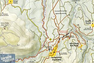 Anavasi - Carte de Randonnée - Crète ref.11.17 - Frangokastelo - Plakas