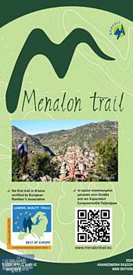 Anavasi - Carte de randonnées - Menalon Trail