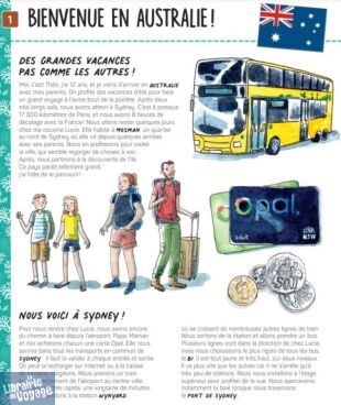Editions Assimil - Livre jeunesse - Bienvenue en Australie (mon road-trip au pays des kangourous)