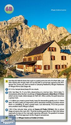 Knife Edge Outdoor Guidebooks - Guide de randonnées (en anglais) - Trekking the Dolomites AV1