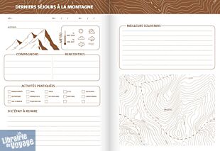 Aventura éditions - Carnet de voyage - Montagne (été)