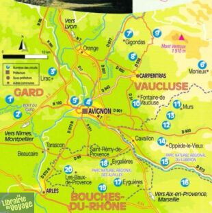 Chamina - Guide de randonnées - Autour d'Avignon - Provence des papes