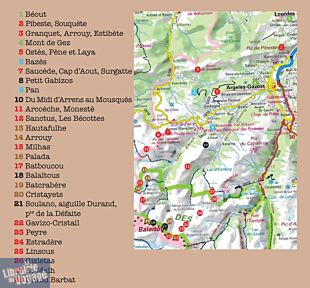 Monhelios éditions - Guide de randonnées - Azun (28 topos, 42 sommets)