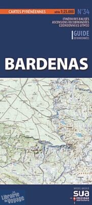Editions Sua Edizioak - Carte de randonnées n°34 - Parc naturel des Bardenas Reales