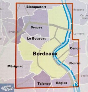 Blay Foldex - Plan de Ville - Bordeaux