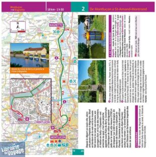 Editions Chamina - Guide de Randonnées à vélo - Canal de Berry et le Cher jusqu'à Tours