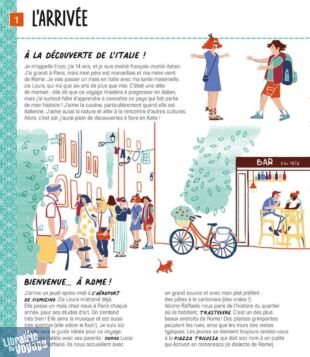 Editions Assimil - Livre jeunesse - Bienvenue en Italie (mon road-trip au pays de Michel-Ange)