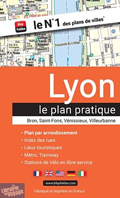 Blay Foldex - Plan de Ville - Atlas de Lyon