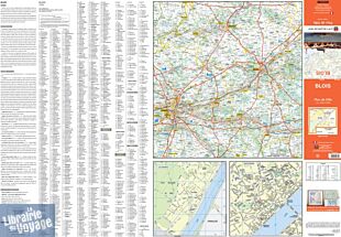 Blay Foldex - Plan de Ville - Blois