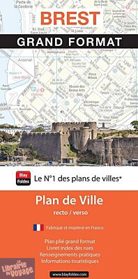 Blay Foldex - Plan de Ville - Brest (grand format)