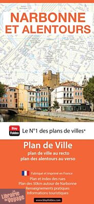 Blay Foldex - Plan de Ville - Narbonne
