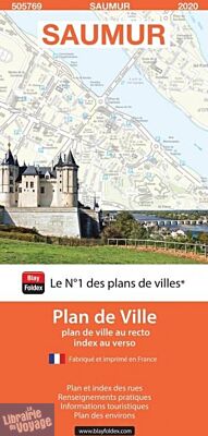Blay Foldex - Plan de Ville - Saumur