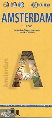 Borch Map - Plan d'Amsterdam