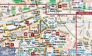 Borch Map - Plan de Dublin