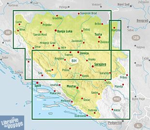 Freytag & Berndt - Carte - Bosnie-Herzégovine